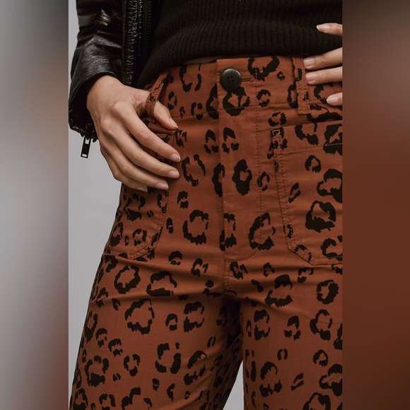 New Anthropologie The Colette Cropped Wide-Leg Pants by Maeve Size 31 - Picture 4 of 11